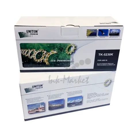 Совместимый тонер-картридж UNITON Premium TK-5230K для KYOCERA ECOSYS P5021/M5521 черный (2,6K) GREEN LINE (Eco Protected)