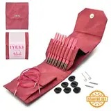 Lykke Набор съемных спиц Starter 12 см 8 пар Blush Crimson