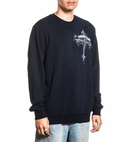 Affliction | Свитшот мужской Wicked Crew Fleece A30774 справа