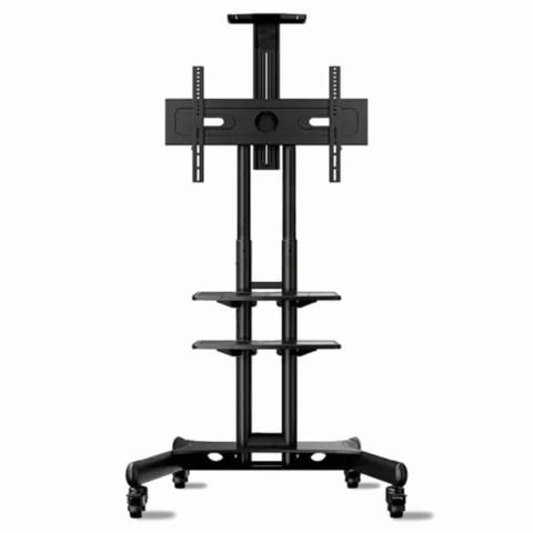ONKRON мобильная стойка для ТВ и профессиональных дисплеев 40"-70", макс 45.5кг, чёрная TS1552
