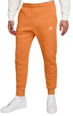 Теннисные брюки Nike Sportswear Club Fleece - bright mandarin/bright mandarin/white