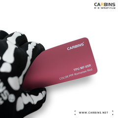 Carbins Color PPF Romanee Red MF 05R красная матовая цветная полиуретановая защитная антигравийная пленка