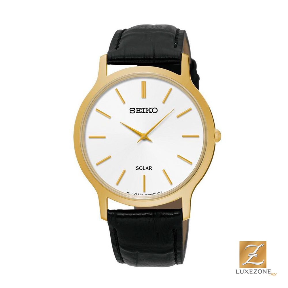 Seiko SUP872P1, размер Небольшой, цвет оттенок 'желтое золото' - фото 1