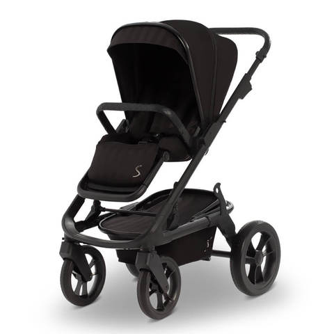 Коляска Moon Solitaire Black Black (555) 2020