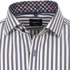 Сорочка Venti Body Fit 123826100-100 в темную полоску