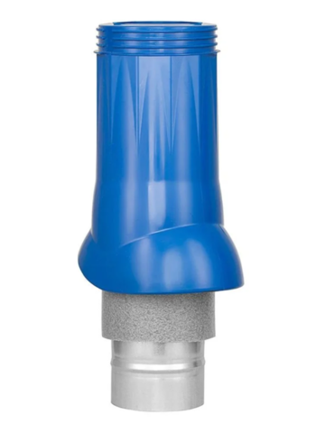 Выход вентиляционный, серия VWO, изолированный, D125/160, пластик, Blue