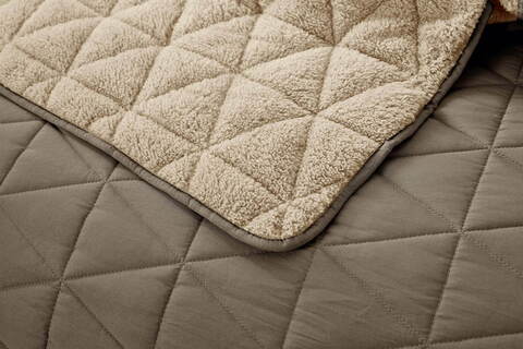 Плед 160х220 Sofi De MarkO Фабрис №2 коричневый