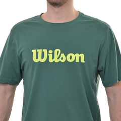 Теннисная футболка Wilson Graphic T-Shirt - field green