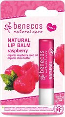 benecos Натуральный бальзам для губ Малина 4,7 г