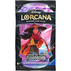Бустер Lorcana TCG выпуска Rise of the Floodborn на английском языке