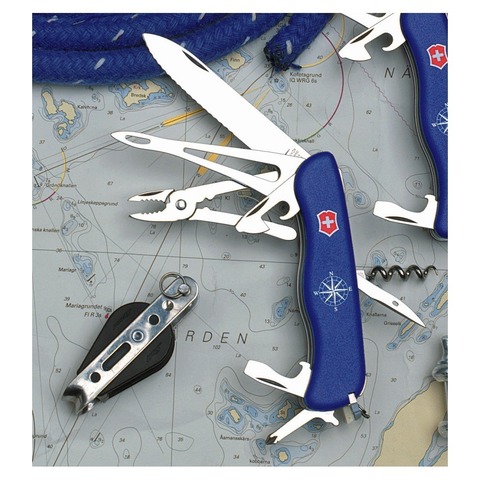 Нож складной Victorinox Skipper, 111 mm, Blue (0.9093.2W)