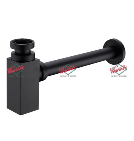 Сифон для раковины Warmer Black Line 240505