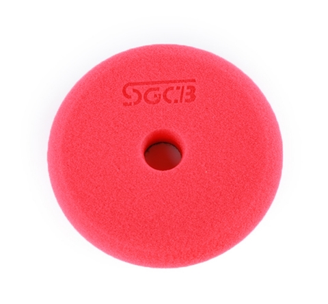 SGCB RO/DA Foam Pad Red - Полировальный круг финишный красный 75/85 мм