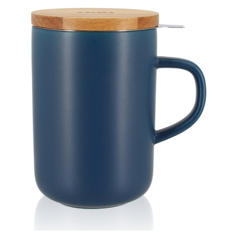 Кружка с ситечком OGO Juliet 0.475л синяя