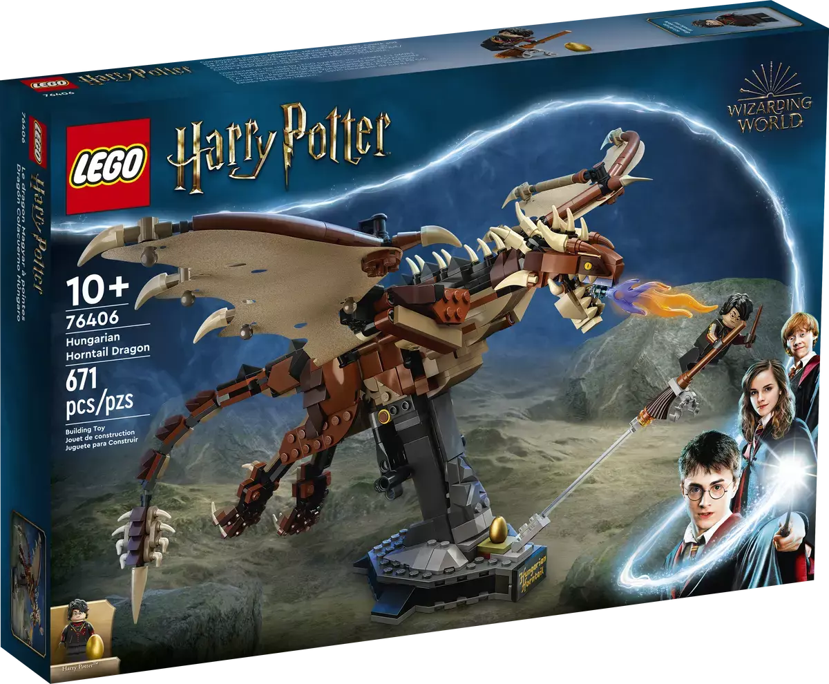 Lego harry potter horntail hotsell