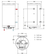 ACV Comfort E 210 бойлер косвенного нагрева 