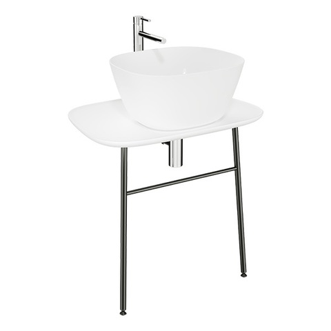 Vitra 62561 Plural керамическая столешница, 70 cm, Матовый Белый