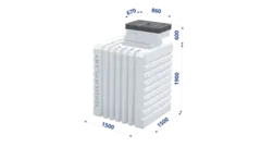 Погреб Т 1500 Тингард(150x150x240см;430кг;) - арт.555899