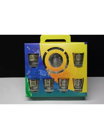 Набор стопок с пепельницей