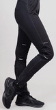 Детские лыжные разминочные брюки NordSki Premium Black