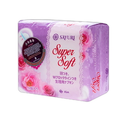 Прокладки Sayuri Super Soft, супер, 24 см, 9 шт