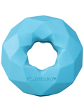 Хрустящее жевательное кольцо-многогранник Playology с ароматом арахиса, голубой