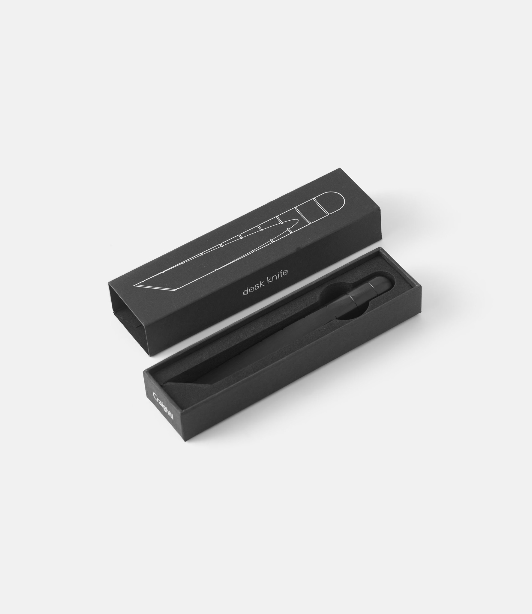 Craighill Desk Knife Vapor Black — настольный нож