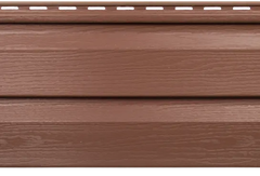 Сайдинг виниловый Альта-Профиль Корабельный брус Канада+ Премиум Красно-коричневый 3660х230 мм