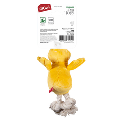 Triol игрушка для собак Утка с пищалкой 15см