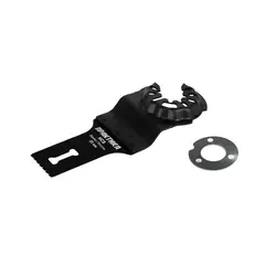 Насадка для МФИ ПРАКТИКА режущая пазовая прямая, HCS, по дереву, 20 мм, мелкий зуб (240-065)