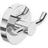 Villeroy&Boch Elements-Tender TVA15101200061 Крючок, Villeroy&Boch, Elements-Tender, двойной, ширина, мм-76, глубина, мм-32, высота, мм-54, тип установки-настенный, материал-цинк, крепления в комплекте, цвет-хром