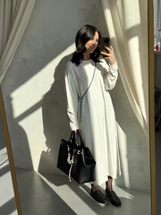 Платье «Косы» молочное