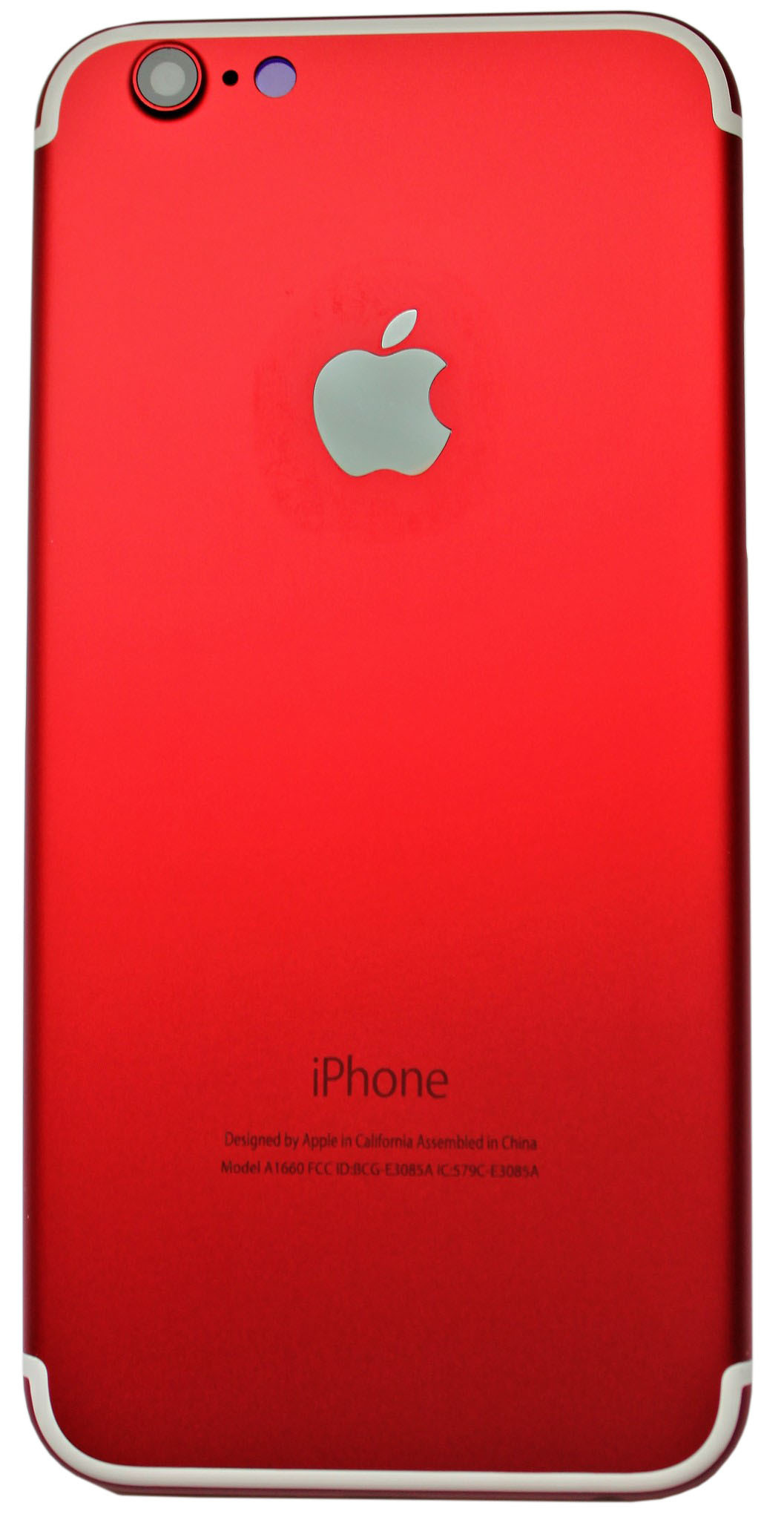 Корпус iPhone 6 в стиле iPhone 7 Red/White - купить по выгодной цене |  DETALIAPPLE.RU