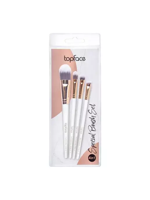 Topface Набор кистей "Special Brush Set" 4 в 1  № 7-10-11-15 ,PT901. SET-1