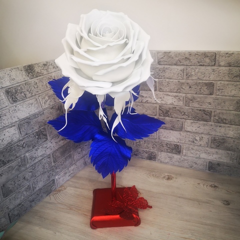 Декоративный цветок для интерьера Роза 