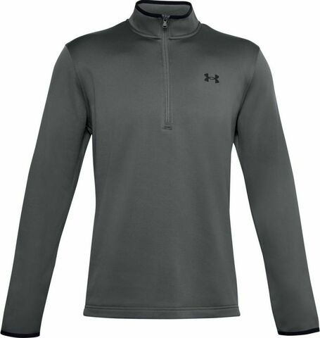 Куртка теннисная Under Armour Men's Armour Fleece 1/2 Zip - pitch gray/black