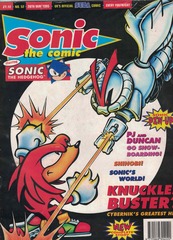 Комикс Sonic The Comic 1995 #52