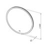 Aquanet 336635 Зеркало Арт D 600 LED RGB (336635)