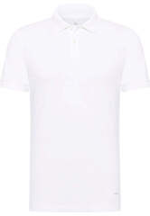 Поло мужское Eterna Slim Fit 2225-G16P-00 белое, короткий рукав