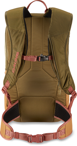 Картинка рюкзак горнолыжный Dakine women's mission pro 18l Dark Olive/Caramel - 2