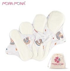 Многоразовые_Эко_прокладки_Mora_Mona_Радуга на белом