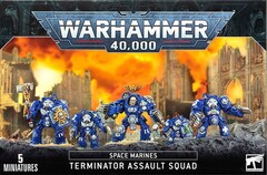 Space Marine Terminator Assault Squad