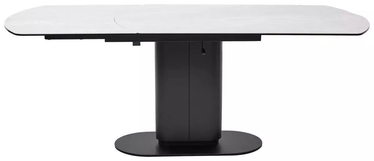 Стол KAI 140 TL-109 поворотная система раскладки, испанская керамика / Темно-серый / Черный, DISAUR