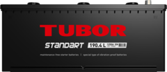TUBOR Standart 6СТ-190 аккумулятор