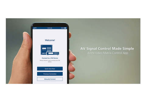 ATEN Video Matrix Control App