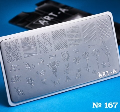 Пластина для стемпинга Art-A 167