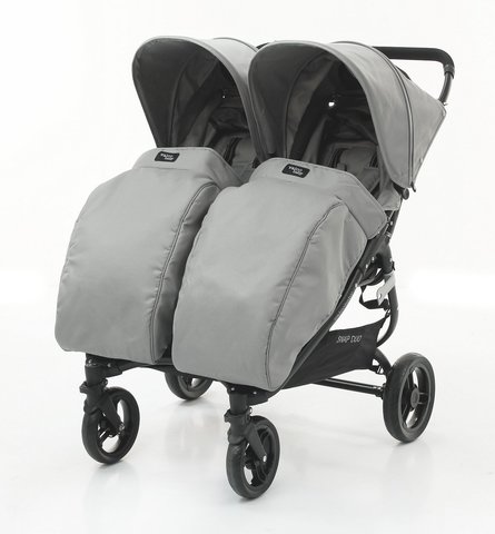 Накидка на ножки Valco baby Boot Cover Snap Duo / Cool Grey