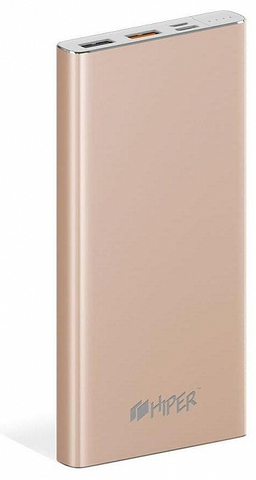 Power Bank Hiper 10000 mAh MPX10000 Gold