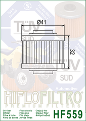 Фильтр масляный Hiflo Filtro HF559