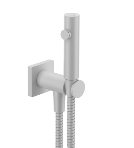 Gessi Rilievo 59153#279 Гигиенический душ настенный на 1/2", цвет: Matte White